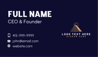 Pyramid Star Triangle  Business Card