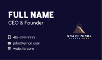 Pyramid Star Triangle  Business Card