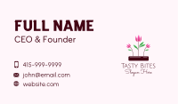 Tulip Business Card example 4