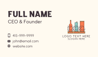 Coolers & Snacks Vending Business Card