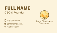 Desert Valley Badge Business Card