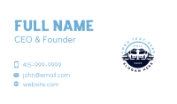 Cargo Delivery Truck Business Card Design