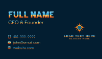 Sunlight Solar Energy Business Card