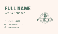 Eco Valley Tree Business Card Design