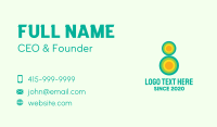 Numerical Business Card example 3