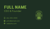 Plant Shovel Landscaping Business Card