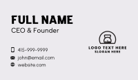 Mountain Kettlebell Fitness Business Card Design