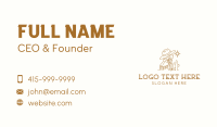 Woman Rodeo Cowgirl Business Card