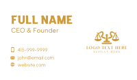 Defendant Business Card example 4