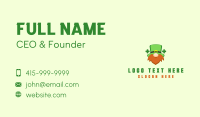 Lucky Leprechaun Business Card Design