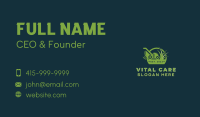 Grass Lawn Mower Business Card Image Preview