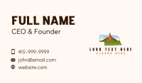 Nebraska Chimney Rock Business Card