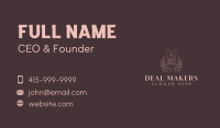 Artisanal Column Candle Business Card Image Preview