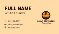 Thunder Bolt Burger Business Card