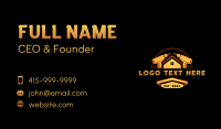 Contractor Drill Handyman Business Card