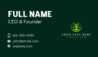 Yoga Instructor Business Card example 3