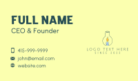Light Business Card example 2