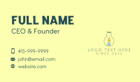 Wellness Aroma Lamp Business Card