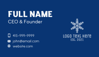 Winter Season Business Card example 3