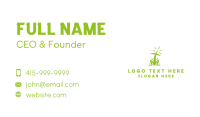 Lanscape Business Card example 1