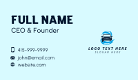 Clean Car Wash Business Card