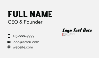 Generic Urban Brand Business Card Design