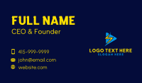 Media Player Business Card example 2