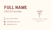 Craft Fair Business Card example 2