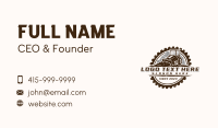 Excavation Business Card example 1