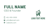 Garden Leaves Charity  Business Card