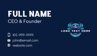 Car Wash Detailing Business Card