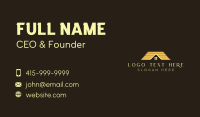 Luxury House Roof Business Card