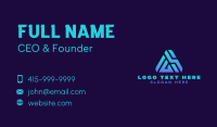 Tech Gaming A & S Business Card Design