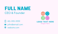 Preschool Kindergarten Kid Business Card