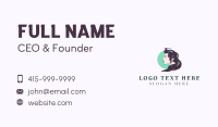 Haircare Business Card example 2