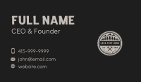 Lumberjack Forestry Tools Business Card