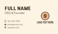 Coffee Strawberry Donut Business Card Design