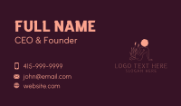 Feminine Beauty Body Business Card Design