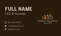 Bicycle Club Business Card example 4