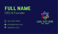 Colorful Community Foundation  Business Card