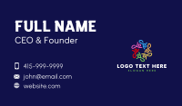 Colorful Community Foundation  Business Card