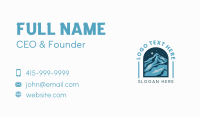 Starry Blue Mountain Business Card