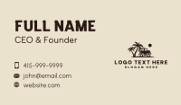 Vehicle Jeep Travel Business Card Design