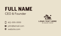 Vehicle Jeep Travel Business Card