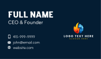 Fire Ice Thermal Business Card