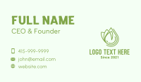 Droplet Business Card example 1