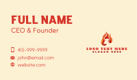 Bull Flame Grill Business Card