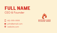 Bull Flame Grill Business Card