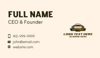 Sedan Car Transportation Business Card