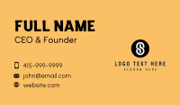 Stylish Business Card example 1